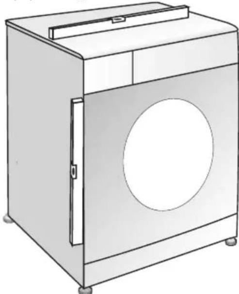 BLOMBERG WNF 6300 WE20 - Регулиране на крачетата - 1