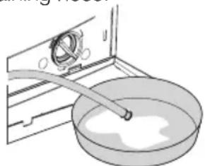BLOMBERG WNF 6380 WE20 - Draining remaining water and cleaning the pump filter - 2