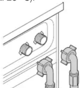 BLOMBERG WNF 7221 WE20 - Wasseranschluss - 1