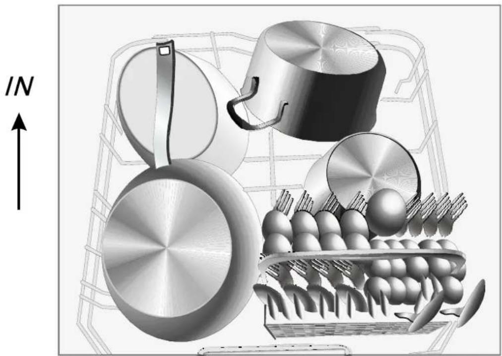 BOMANN GSP 875 - Loading the Lower Basket - 3