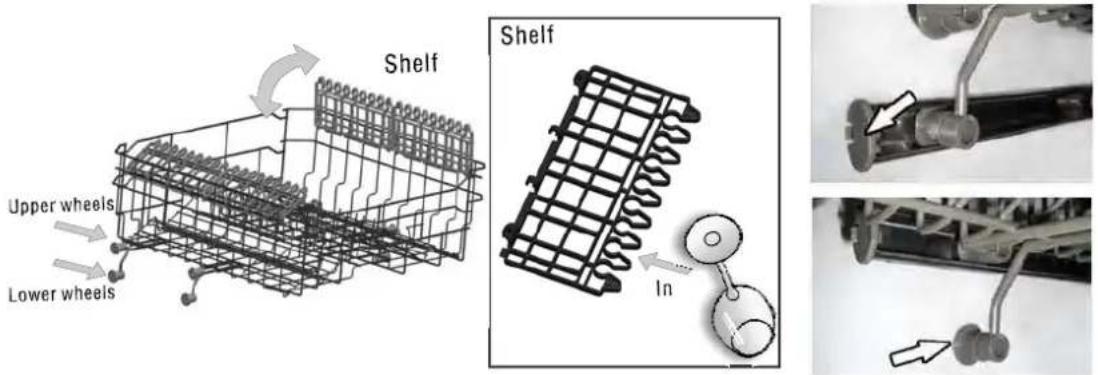BOMANN GSP 875 - Adjusting the Upper Basket - 1