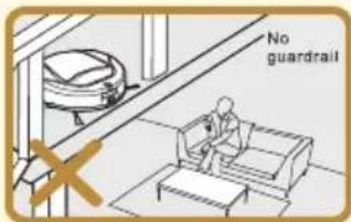 No guardrail