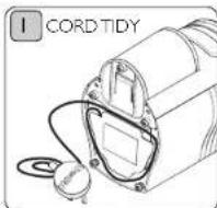 DUALIT CCG2 Burr - NOTE: THE GRINDER WILL NOT OPERATE WITHOUT THE HOPPER OR GROUND CONTAINER CORRECTLY IN POSITION. - 1