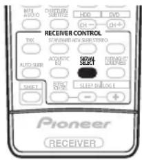 PIONEER VSX-1014 - Choosing the input signal - 1
