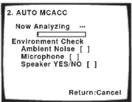 PIONEER VSX-1014 - Wait for the Auto MCACC Setup to finish outputting test tones. - 2