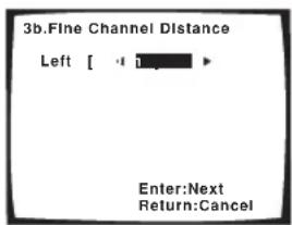 PIONEER VSX-1014 - Adjust the distance of the left channel from the listening position. - 1