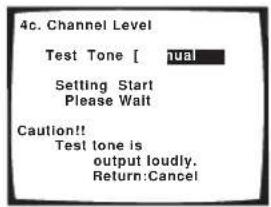 PIONEER VSX-1014 - Confirm your selected setup option. - 1