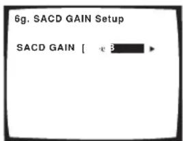 PIONEER VSX-1014 - SACD Gain Setup - 2