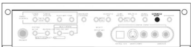 PIONEER VSX-1014 - - Default setting: Extended ON - 1
