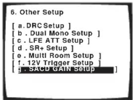 PIONEER VSX-1014 - SACD Gain Setup - 1