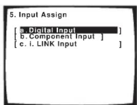 PIONEER VSX-1014 - The Input Assign menu - 3