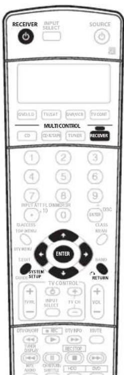 PIONEER VSX-1014 - Making receiver settings from the System Setup menu - 1