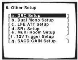PIONEER VSX-1014 - Select the setting you want to adjust. - 1