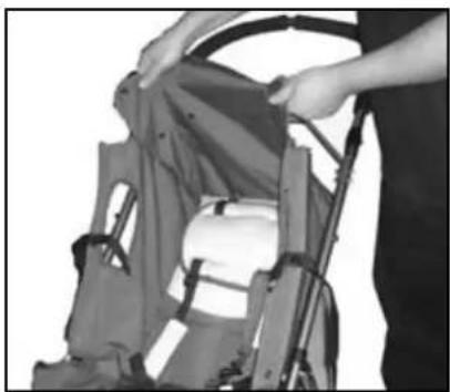 Emmaljunga Cangaroo - Changing the City Carry-cot to seat-unit - 3