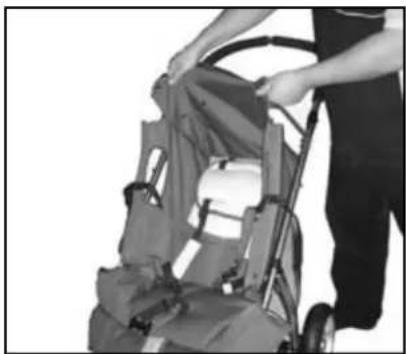 Emmaljunga Cangaroo - Changing the seat-unit to City Carry-cot - 1