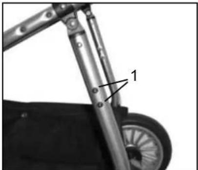 Emmaljunga Cangaroo - Changing the seat-unit to City Carry-cot - 3