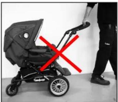 Emmaljunga Nitro - Assembly and usage of the chassis - 4