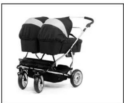 Emmaljunga Twin Cangaroo - MONTERA ADAPTORN SOM SITTER MOT MITTSTAGET - 4