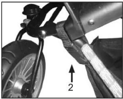 Emmaljunga Twin Cangaroo - Assembly of the pushchair - Assembly of the tray - 2
