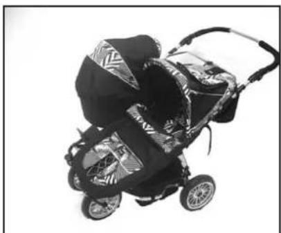 Emmaljunga Twin Cangaroo - ADVARSEL! - 6