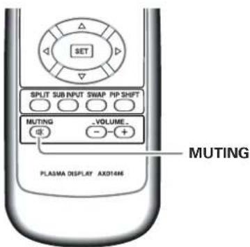 PIONEER PDP-43MXE1 - Presione los botones VOLUME. - 2
