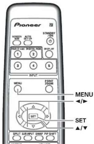 PIONEER PDP-43MXE1 - Predisposizione [POSIZIONE CLAMP] (POSIZIONE DEL MORSETTO) - 2