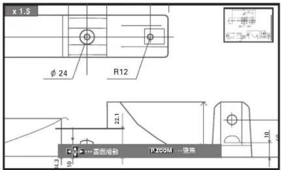 x 1.5 Ø 24 R12 22.1 10 4.3 10 PZOOM --變焦