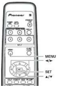PIONEER PDP-43MXE1 - Ajuste de IMAGEN/PANT. - 2