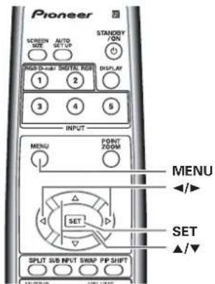 PIONEER PDP-43MXE1 - Zijmaskeringpositie (MASK CONTROL) - 2