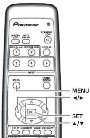 PIONEER PDP-43MXE1 - Opmerking - 2