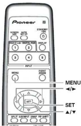 PIONEER PDP-43MXE1 - Nota - 2