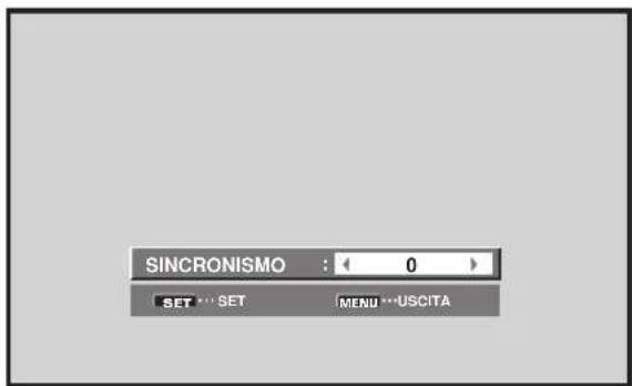 PIONEER PDP-43MXE1 - Agire opportunamente sui tasti ◀, ▶, ▲ e ▼ sino a selezionare il valore desiderato. - 2