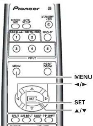 PIONEER PDP-43MXE1 - Ajustes de ahorro de energía (AHORRO DE ENERGIA) - 2