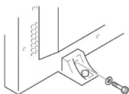 PIONEER PDP-50MXE1 - Instalación utilizando los soportes de pantalla suministrados - 3