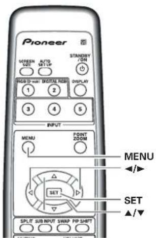 PIONEER PDP-50MXE1 - Opmerking - 2