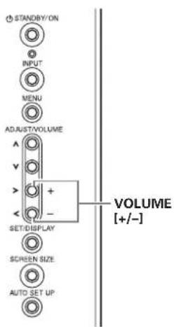 PIONEER PDP-50MXE1 - Instellen van het geluidsvolume - 1