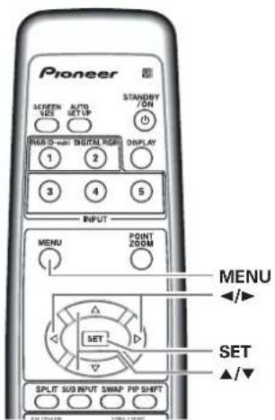 PIONEER PDP-50MXE1 - Nota - 2