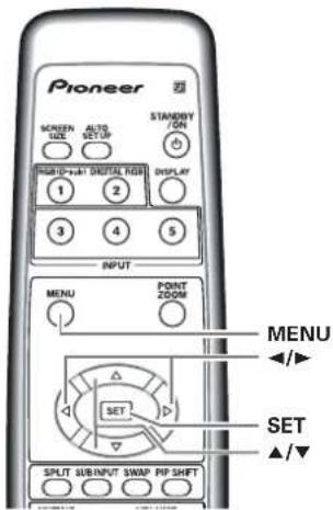 PIONEER PDP-50MXE1 - Commutazione automatica dell'ingresso (AUTO FUNCTION) - 2