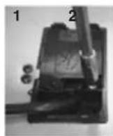HOOVER HVH 551-2X - Avaa kansi seuraavaa järjestystä noudattaen: - 1