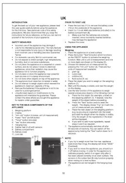 Safety guidelines for UK and MTD, detailing requirements for using a multi-point tool with safety measures.