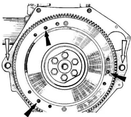 Technical line drawing of a mechanical clutch assembly with no visible text or symbols