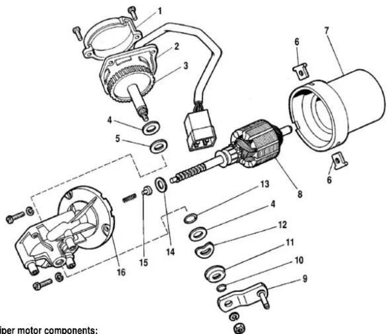 per motor components:
