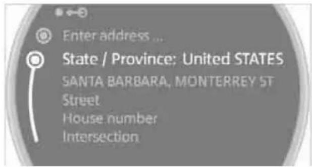 Enter address ... State / Province: United STATES SANTA BARBARA, MONTERREY ST Street House number Intersection