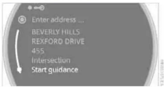@ Enter address ... BEVERLY HILLS REXFORD DRIVE 455 Intersection Start guidance