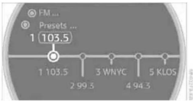 | Value | | --------- | | 103.5 | | 1103.5 | | 2.99.3 | | 3 WNYC | | 4.94.3 | | 5 KLOS |