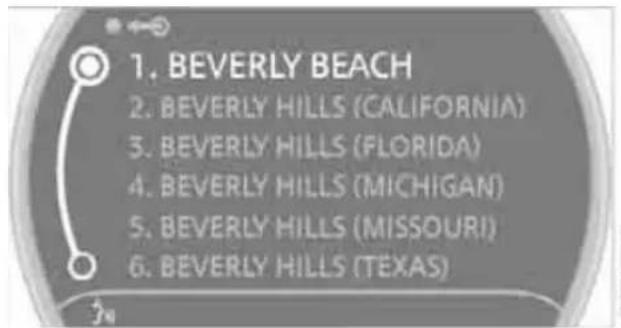 1. BEVERLY BEACH 2. BEVERLY HILLS (CALIFORNIA) 3. BEVERLY HILLS (FLORIDA) 4. BEVERLY HILLS (MICHIGAN) 5. BEVERLY HILLS (MISSOURI) 6. BEVERLY HILLS (TEXAS)