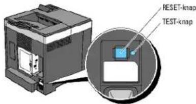 RESET-knap TEST-knap
