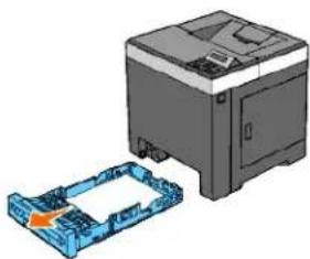 DELL 2130cn - Rengøring af CTD-sensoren inde i printeren - 1