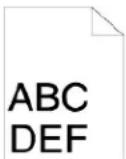 DELL 2130cn - Top- og sidemargin er forkerte. - 1