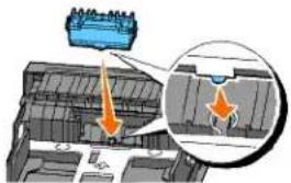 DELL 2130cn - Udtagning af den brugte retard roller-alse fra standard 250-ark bakke - 3